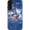 NHL Columbus Blue Jackets Frozen Galaxy S22 Plus Pro Case