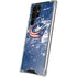 NHL Columbus Blue Jackets Frozen Galaxy S22 Ultra Clear Case