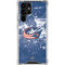 NHL Columbus Blue Jackets Frozen Galaxy S22 Ultra Clear Case