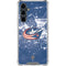 NHL Columbus Blue Jackets Frozen Galaxy S23 FE Clear Case