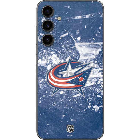 NHL Columbus Blue Jackets Frozen Galaxy S23 FE Skin