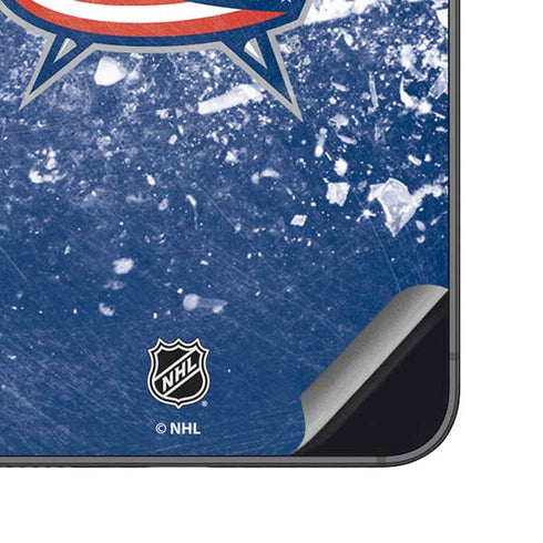 NHL Columbus Blue Jackets Frozen Galaxy S23 FE Skin