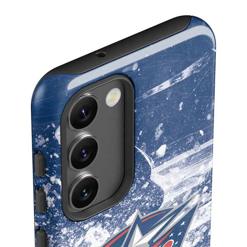 NHL Columbus Blue Jackets Frozen Galaxy S23 Plus Pro Case