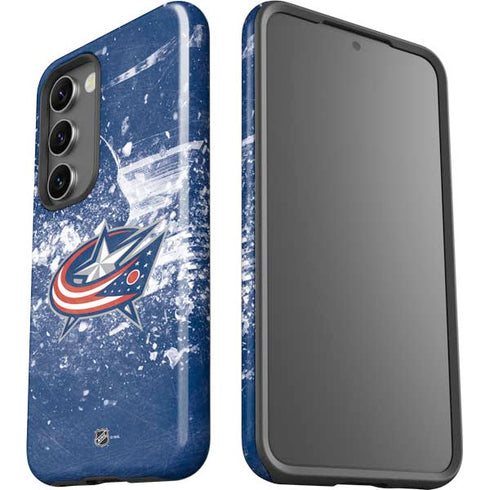 NHL Columbus Blue Jackets Frozen Galaxy S23 Pro Case