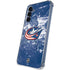 NHL Columbus Blue Jackets Frozen Galaxy S24 Clear Case