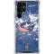 NHL Columbus Blue Jackets Frozen Galaxy S24 Ultra Clear Case