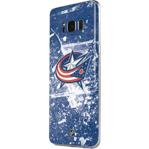 NHL Columbus Blue Jackets Frozen Galaxy S8 Skin