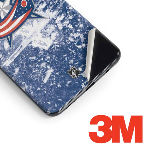 NHL Columbus Blue Jackets Frozen Galaxy S9 Plus Skin