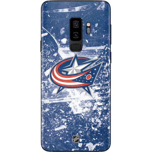 NHL Columbus Blue Jackets Frozen Galaxy S9 Plus Skin