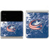 NHL Columbus Blue Jackets Frozen Galaxy Z Flip3 5G Skin