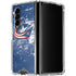 NHL Columbus Blue Jackets Frozen Galaxy Z Fold4 5G Clear Case