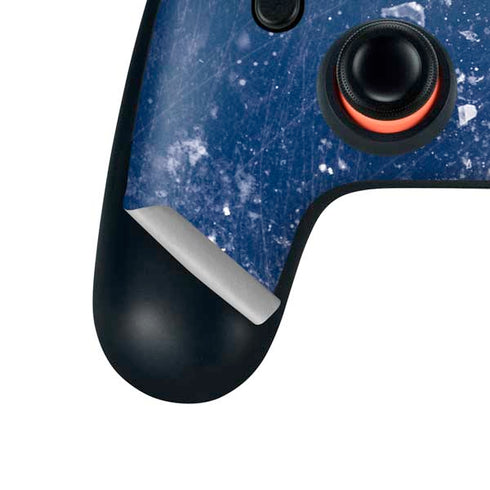 NHL Columbus Blue Jackets Frozen Google Stadia Controller Skin