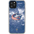 NHL Columbus Blue Jackets Frozen iPhone 11 Pro Clear Case