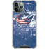 NHL Columbus Blue Jackets Frozen iPhone 11 Pro Max Clear Case