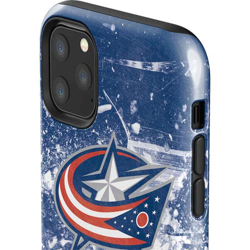 NHL Columbus Blue Jackets Frozen iPhone 11 Pro Max Impact Case