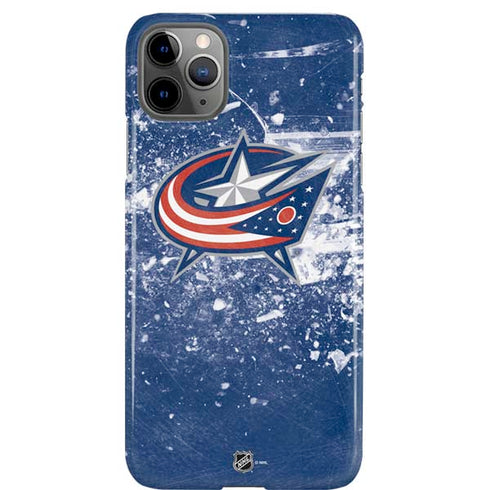 NHL Columbus Blue Jackets Frozen iPhone 11 Pro Max Lite Case