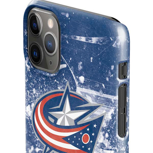 NHL Columbus Blue Jackets Frozen iPhone 11 Pro Max Lite Case