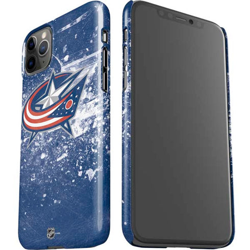 NHL Columbus Blue Jackets Frozen iPhone 11 Pro Max Lite Case