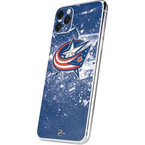 NHL Columbus Blue Jackets Frozen iPhone 11 Pro Max Skin