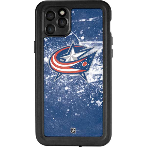 NHL Columbus Blue Jackets Frozen iPhone 11 Pro Max Waterproof Case