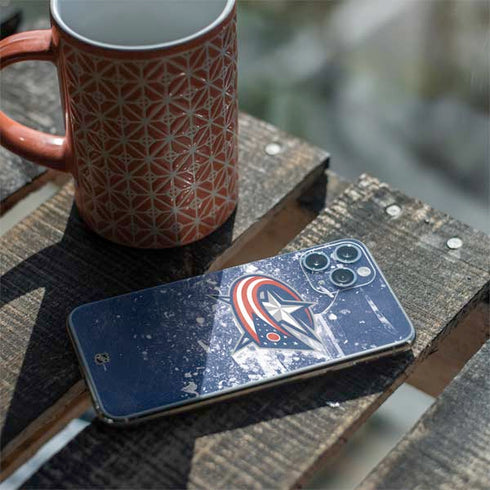 NHL Columbus Blue Jackets Frozen iPhone 11 Pro Skin