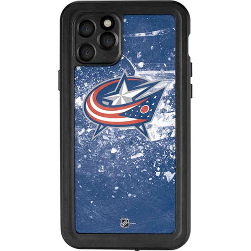 NHL Columbus Blue Jackets Frozen iPhone 11 Pro Waterproof Case