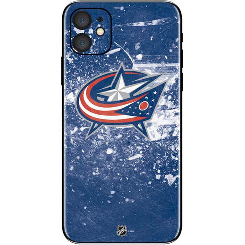 NHL Columbus Blue Jackets Frozen iPhone 11 Skin