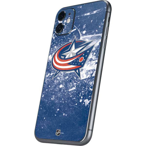 NHL Columbus Blue Jackets Frozen iPhone 11 Skin