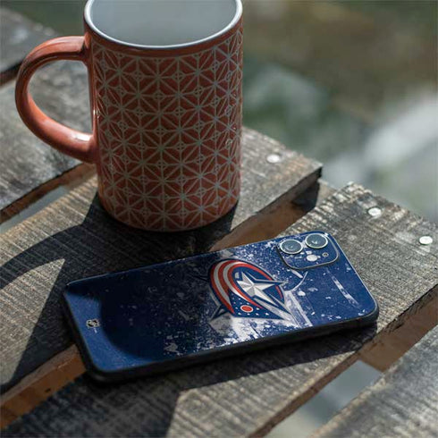 NHL Columbus Blue Jackets Frozen iPhone 11 Skin