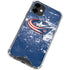 NHL Columbus Blue Jackets Frozen iPhone 12 Clear Case