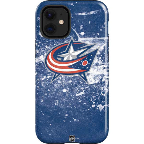 NHL Columbus Blue Jackets Frozen iPhone 12 Mini Impact Case