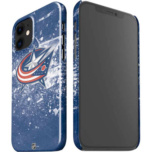 NHL Columbus Blue Jackets Frozen iPhone 12 Mini Lite Case