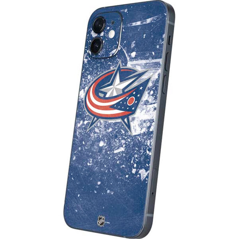 NHL Columbus Blue Jackets Frozen iPhone 12 Mini Skin