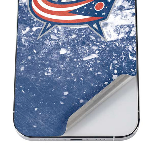 NHL Columbus Blue Jackets Frozen iPhone 12 Pro Skin