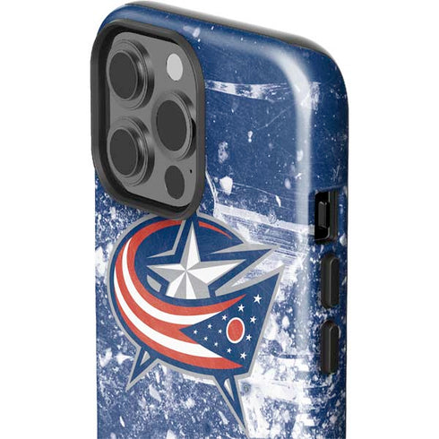 NHL Columbus Blue Jackets Frozen iPhone 13 Pro Max Impact Case