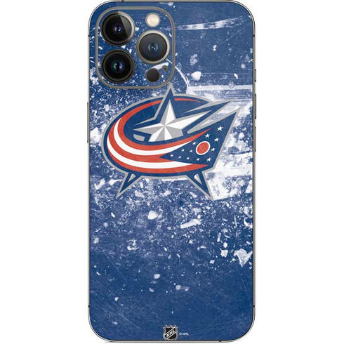 NHL Columbus Blue Jackets Frozen iPhone 13 Pro Max Skin