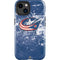 NHL Columbus Blue Jackets Frozen iPhone 15 Plus Impact Case