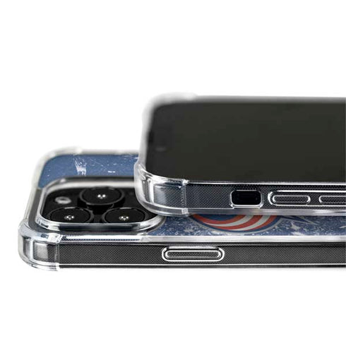 NHL Columbus Blue Jackets Frozen iPhone 15 Pro MagSafe Case