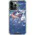 NHL Columbus Blue Jackets Frozen iPhone 14 Pro Max Clear Case