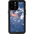 NHL Columbus Blue Jackets Frozen iPhone 14 Pro Max Waterproof Case