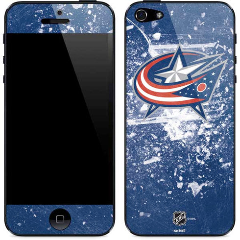 NHL Columbus Blue Jackets Frozen iPhone 5/5s/5SE Skin