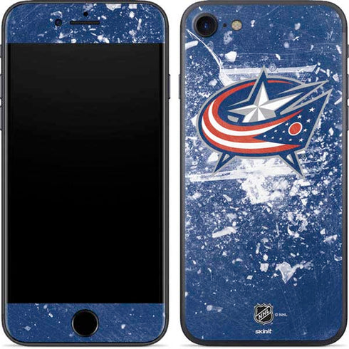 NHL Columbus Blue Jackets Frozen iPhone 7 Skin