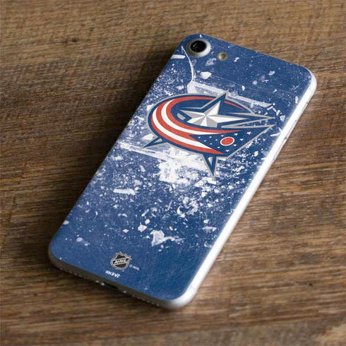 NHL Columbus Blue Jackets Frozen iPhone 7 Skin