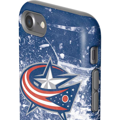 NHL Columbus Blue Jackets Frozen iPhone SE (2nd & 3rd Gen) Pro Case