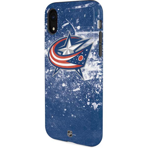 NHL Columbus Blue Jackets Frozen iPhone XR Pro Case