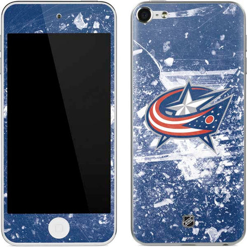 NHL Columbus Blue Jackets Frozen Apple iPod Skin