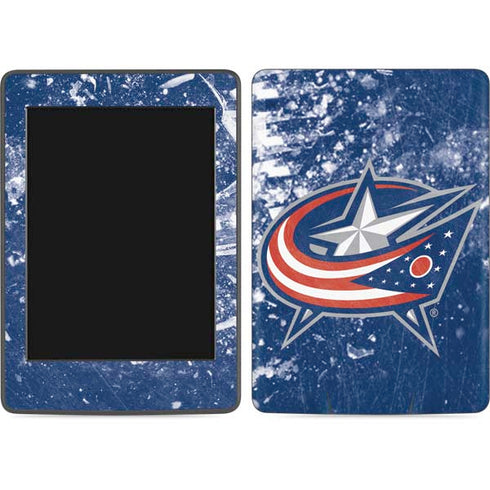 NHL Columbus Blue Jackets Frozen Amazon Kindle Skin