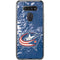 NHL Columbus Blue Jackets Frozen LG K51/Q51 Clear Case
