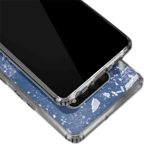 NHL Columbus Blue Jackets Frozen LG Stylo 6 Clear Case