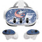 NHL Columbus Blue Jackets Frozen Meta Quest 3 Skin